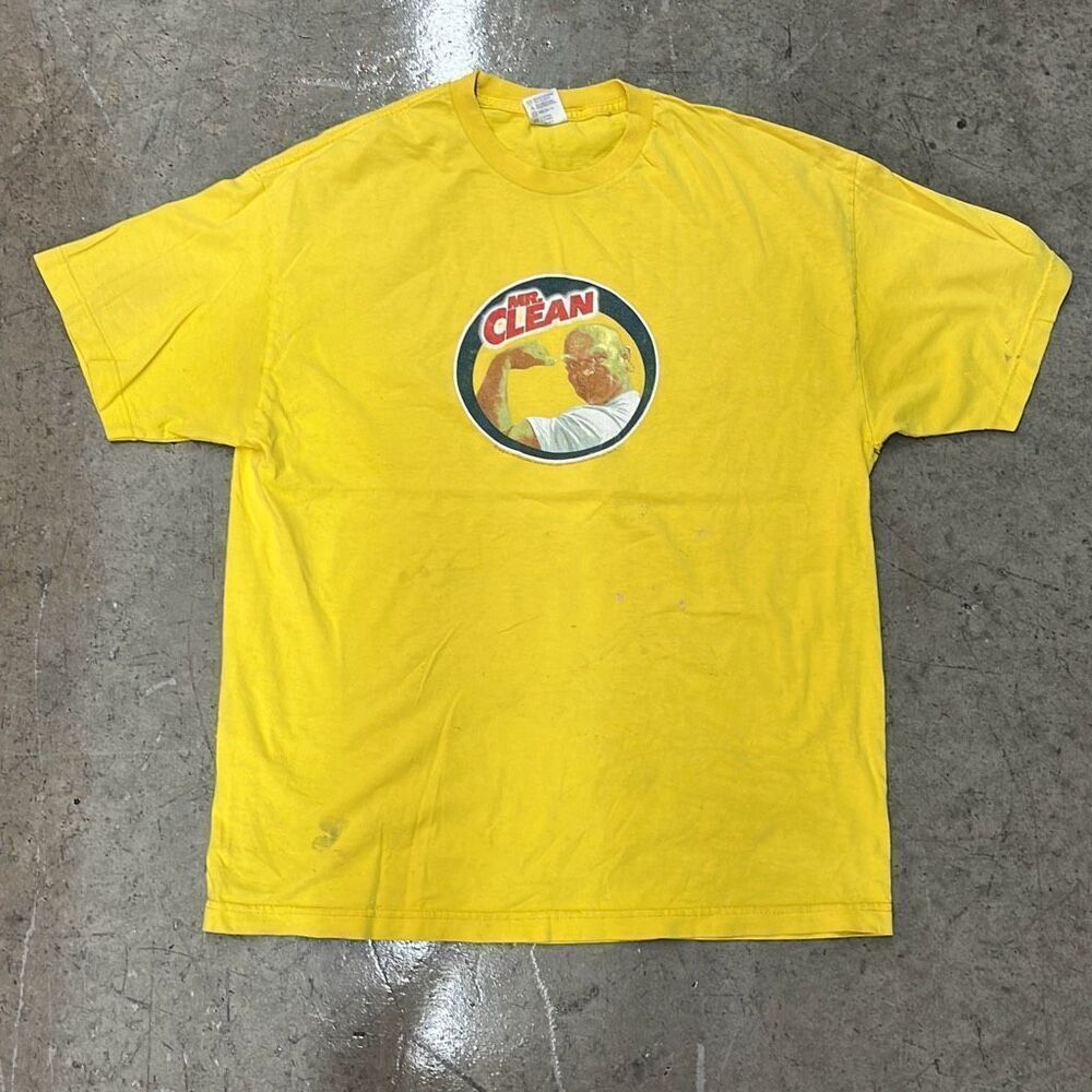 Vintage 1999 Mr. Clean T Shirt Triple A Tag